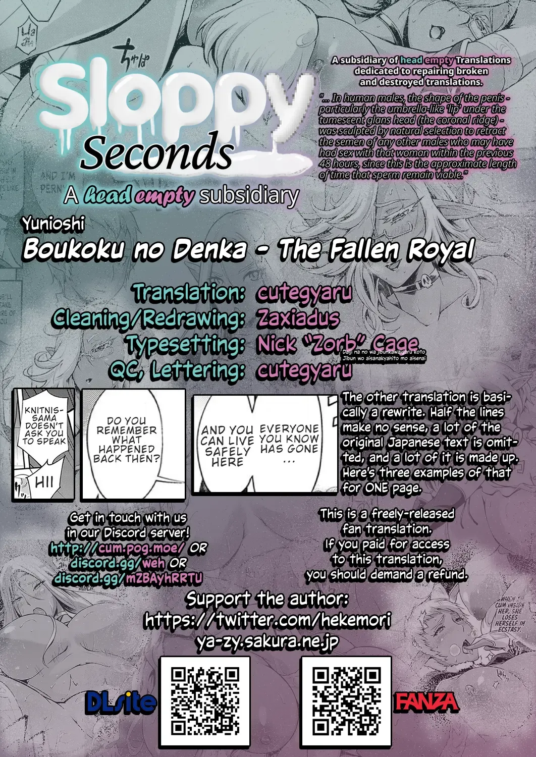 [Yunioshi] Boukoku no Denka | The Fallen Royal Fhentai.net - Page 27