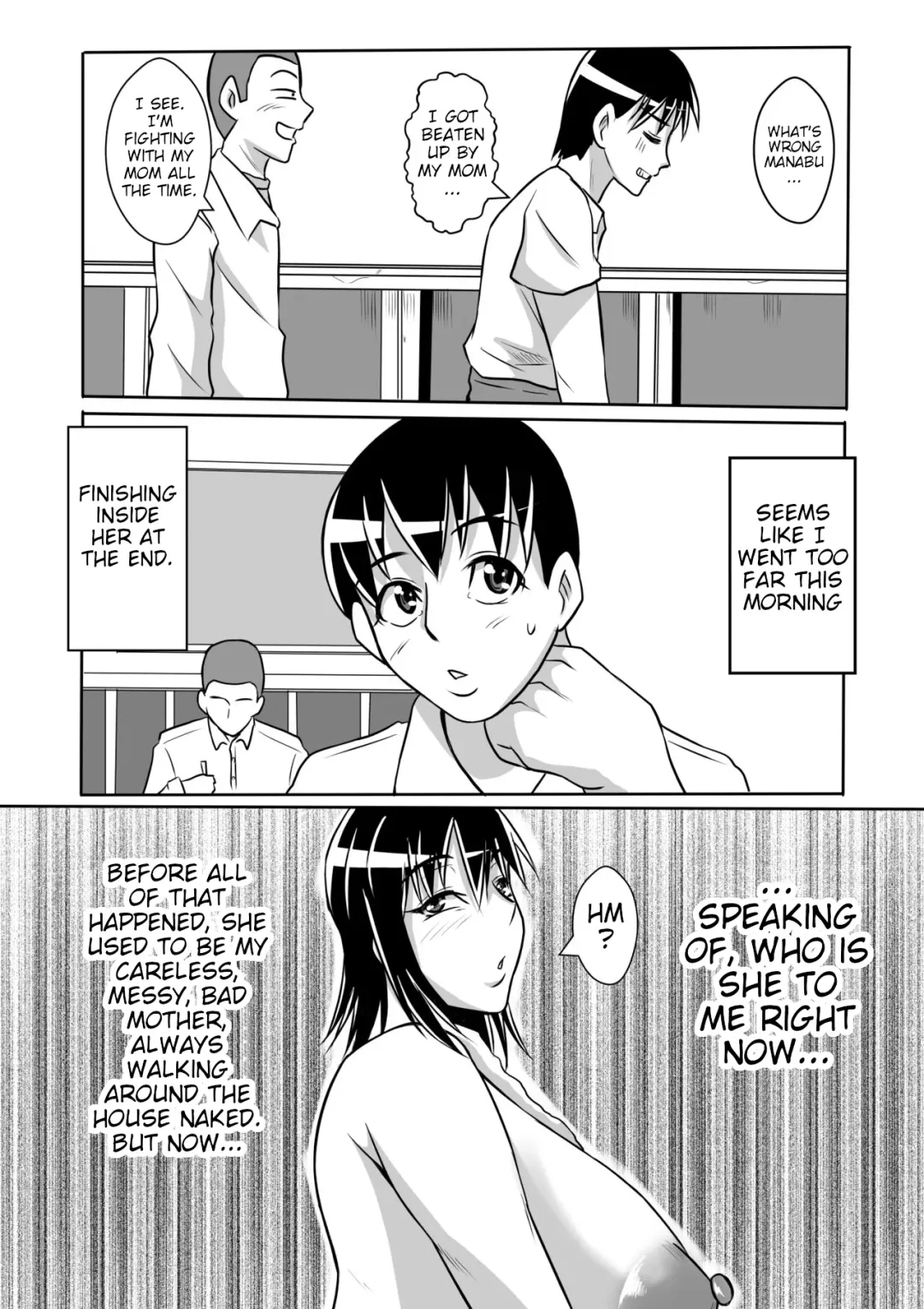Haha to Yaru to Iu Koto... | Doing It With My Mom... Fhentai - Page 28