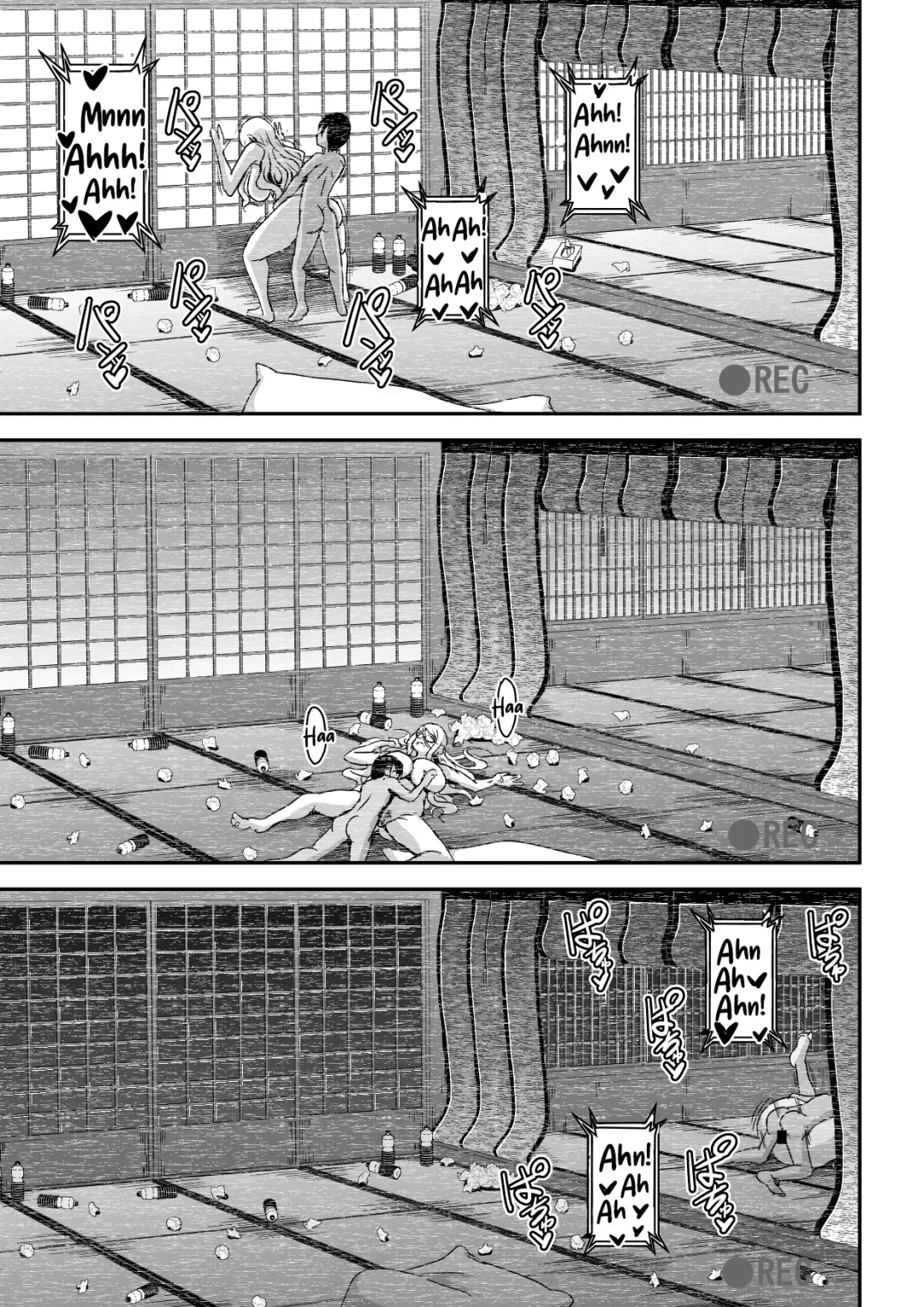 [Mifune Seijirou] Bakunyuu Hitozuma Kinpatsu Gaikokujin Jokyoushi ga Mura no Inshuu de Kasshoku Shota no Fudeoroshi o Suru Hanashi Fhentai - Page 36