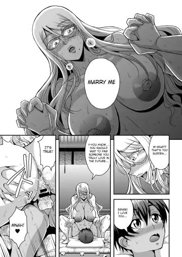 [Mifune Seijirou] Bakunyuu Hitozuma Kinpatsu Gaikokujin Jokyoushi ga Mura no Inshuu de Kasshoku Shota no Fudeoroshi o Suru Hanashi Fhentai.net - Page 38