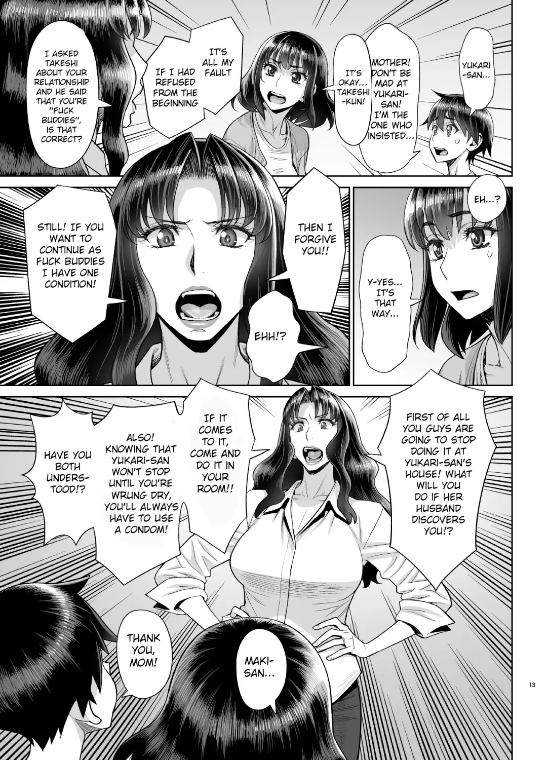 [Minazuki Juuzou] Yukari to Takeshi no Fucking Sankan-bi Fhentai - Page 14
