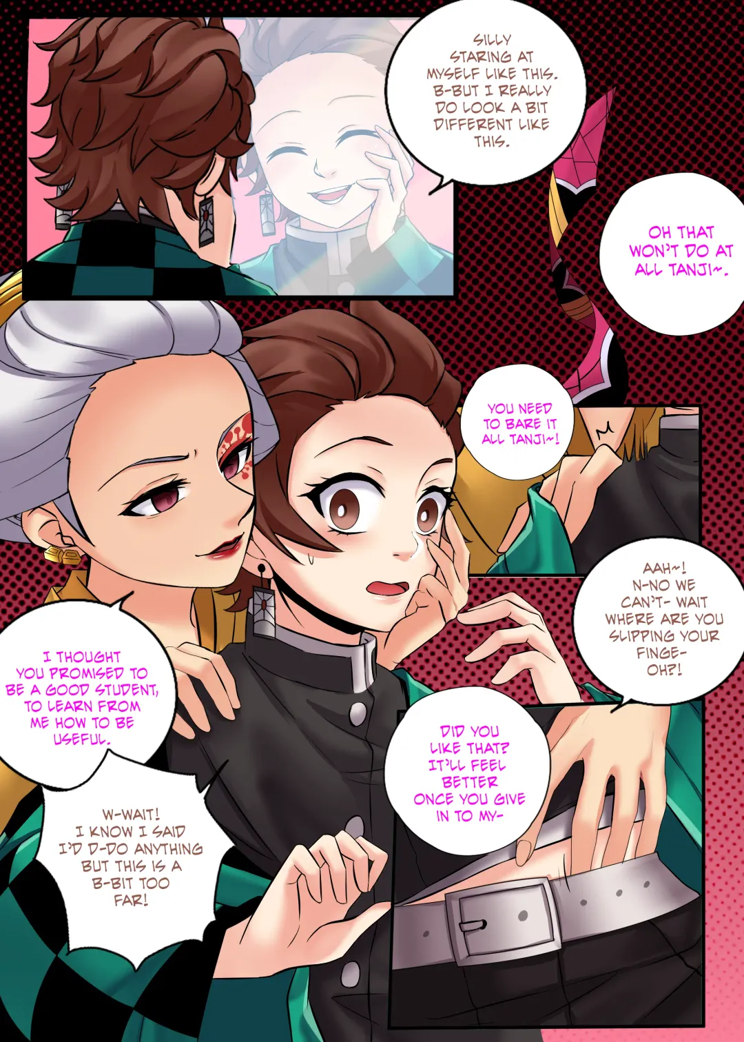 [Meowwithme] Kimetsu no Yaiba: Red Light District Fhentai.net - Page 38