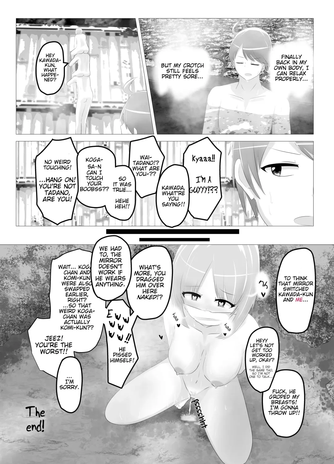[Hangesho] Irekawatta, Shuugaku Ryokou. | Bodyswapped School Trip Fhentai - Page 28