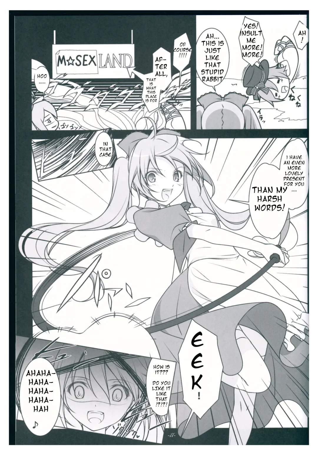 [Nemigi Tsukasa] TICK TACK -Alice in M Sex Land- Fhentai - Page 11