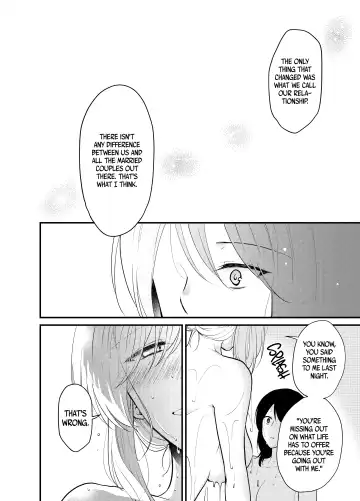 [Iwashita Kei] Yuri Couple ga Shitemita Kekka | Married Life Simulation Fhentai.net - Page 15