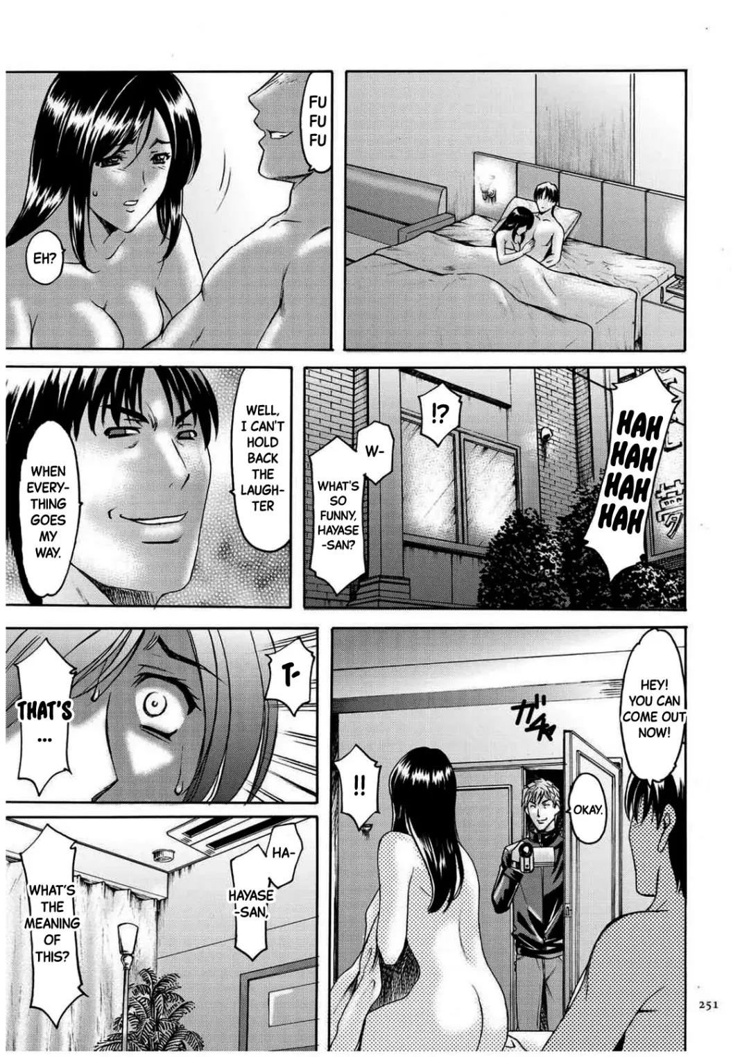 [Hoshino Ryuichi] Sennyu Tsuma Satomi Sennou Ryoujoku no Kiroku Ch.11-12 Fhentai - Page 22