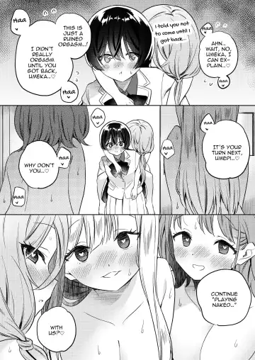 [Tachi] Minna de Ecchi na Yurikatsu Appli ~Ee!? Kono Naka ni Kakattenai Musume ga Iru!?~ | A Sexy Yuri Hypnosis App Fhentai - Page 41