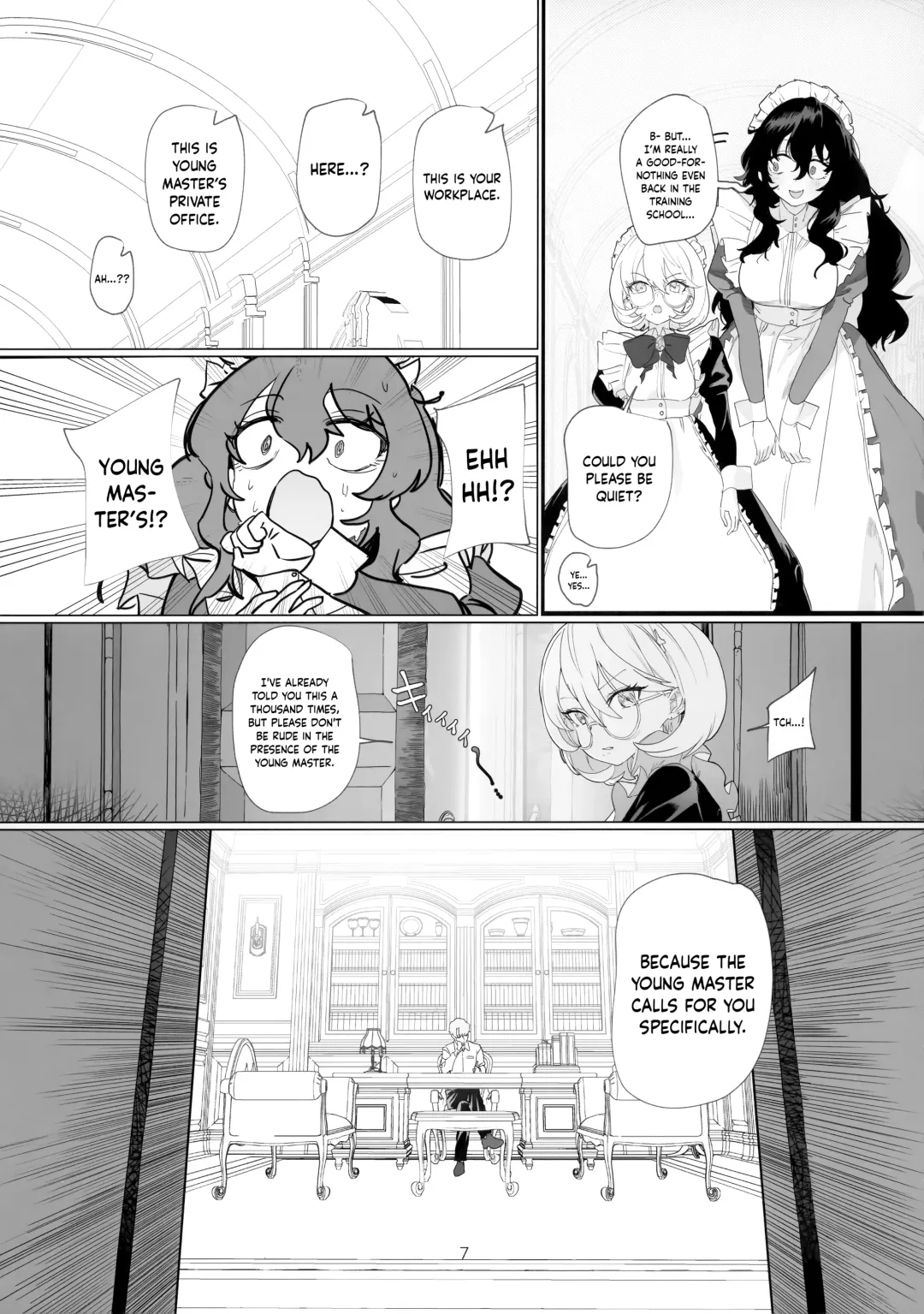 [Mammoth] Dame Maid wa Bochama no OnaPet | Useless Maid is Young Master's Pet Fhentai.net - Page 6