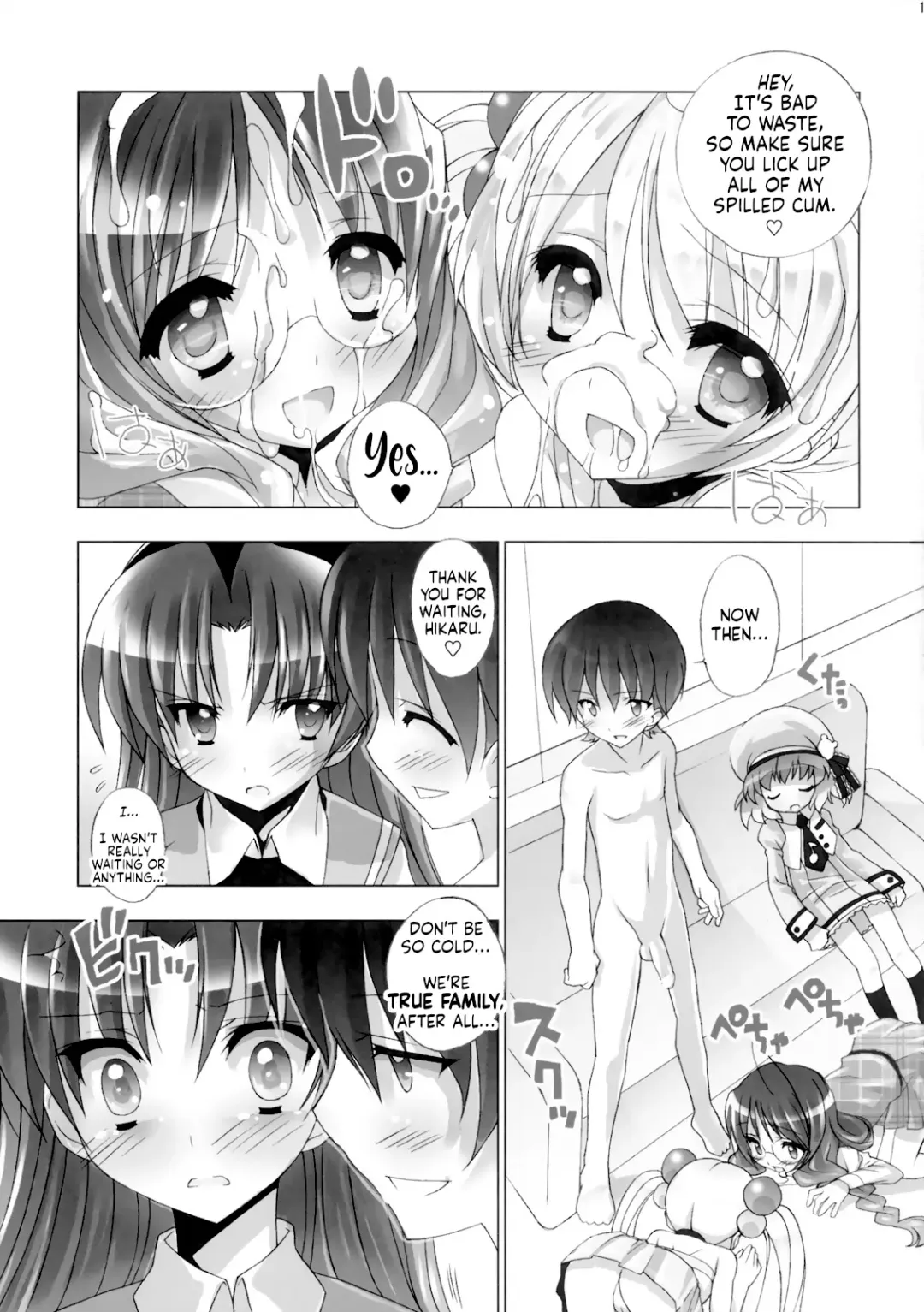 [Chouchin Ankou] Kazoku True-ka Keikaku | True Family Creation Plan Fhentai - Page 10