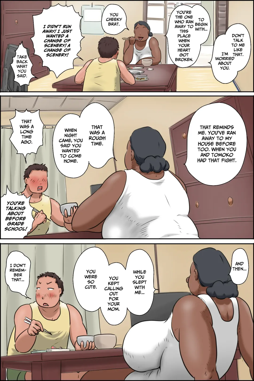 Oba-chan ni Ai ni Inaka ni Ikou! Fhentai - Page 18