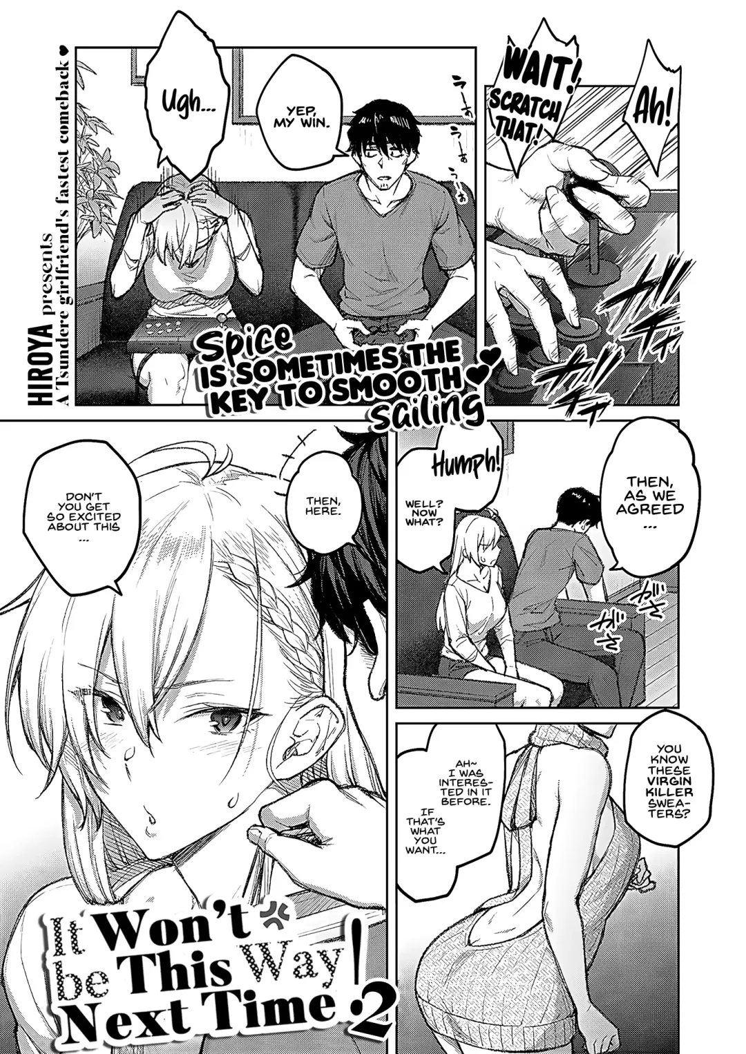 [Hiroya] Tsugi wa Kou wa Ikanai kara na! 2 | It won't be this way next time! 2 Fhentai - Page 1