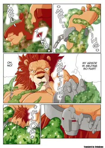 [Tamineko] Leo Kokuou no Shasei Kikou ~ Hajimari no Shasei to Kasshoku no Ou no Seitan | King Leo's Ejaculation Journey ~ First Ejaculation and Birth of the Dark King Fhentai - Page 15