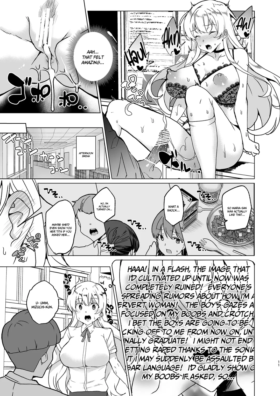 [Tanaka Decilitre] Joukyuu Seishi Chakushou Gimuka!  EX1 ~Class no Takane no Hana no Hentai Seiheki~ Fhentai - Page 11