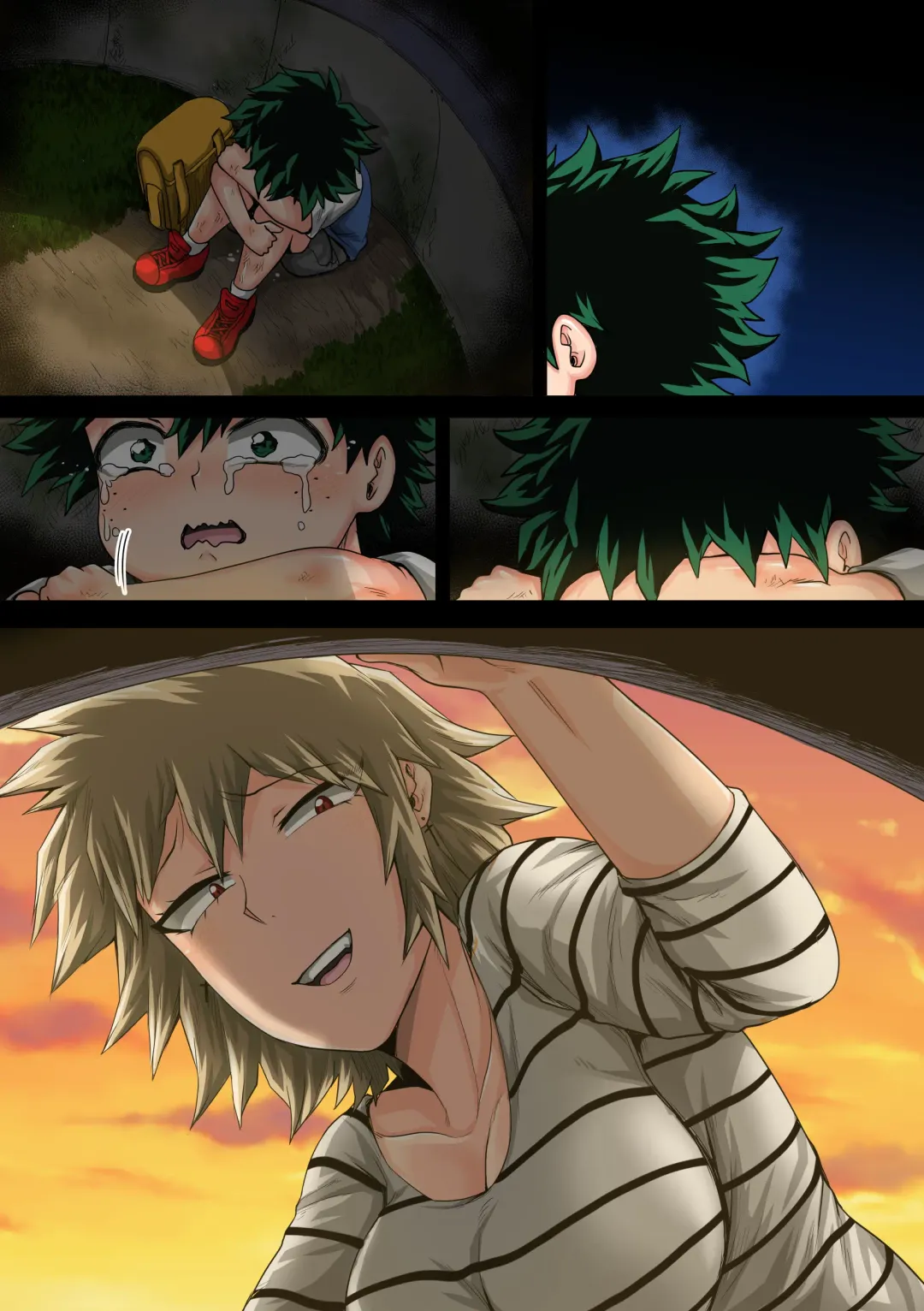 [Juna Juna Juice] Boku no Harem Academia Ch. 7.3 "Bakugou Mama to no Natsuyasumi Kouhen Ge" Fhentai - Page 127