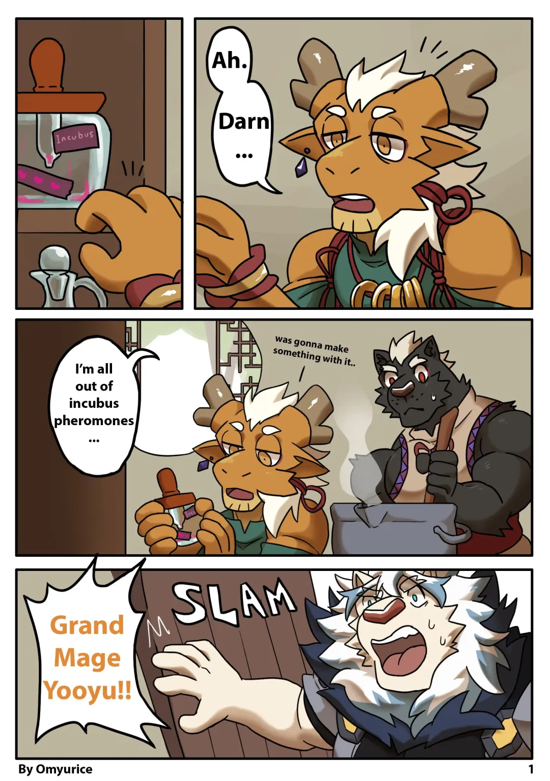 [Omyurice] Yooyu's Magical Adult Store Chapter 3 Fhentai - Page 1