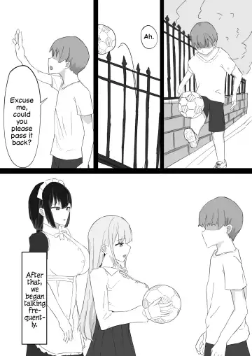 Ojou-sama to Maid o Iinazuke ni Torarete Okobore Ecchi suru Hanashi Fhentai - Page 3