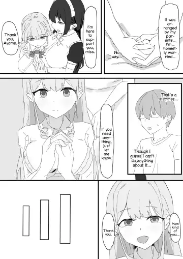 Ojou-sama to Maid o Iinazuke ni Torarete Okobore Ecchi suru Hanashi Fhentai - Page 6