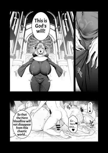 [Shingo.] Yuusha-sama ga Yowakute Fuan nanode Kami wa Sister ni Tanetsuke Koubi o Meijimashita | The Hero Is Weak And Worrisome, So God Commanded A Nun To Procreate With Him Fhentai.net - Page 50