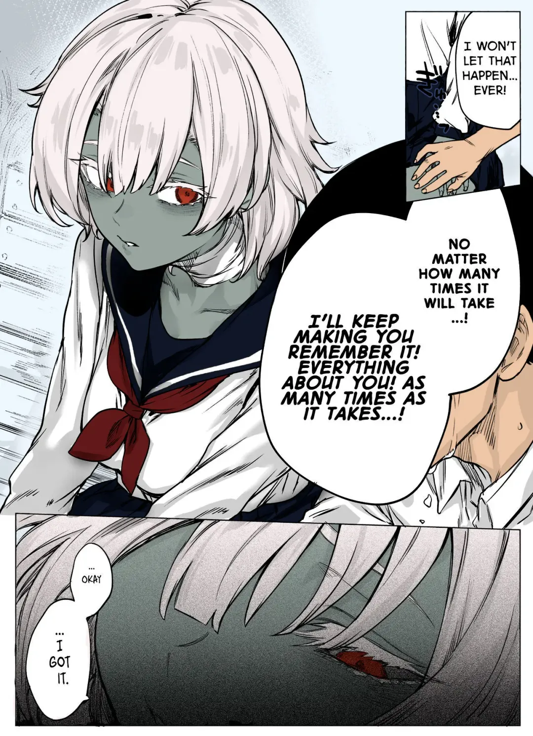 [Yakitomato] Zombi-Kei Osananajimi-chan ni Sei no Jikkan o Oshierarechau Manga | A Manga About Teaching My Zombie Childhood Friend The Real Feeling of Sex Fhentai - Page 2