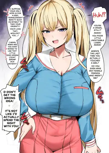 Read [Hotate-chan] Katte ni Doutei to Kanchigai shite kuru Kotekote no Tsundere Kinpatsu Twintail | Tsuper Tsundere Twintail Blonde Mistakes You as a Virgin - Fhentai