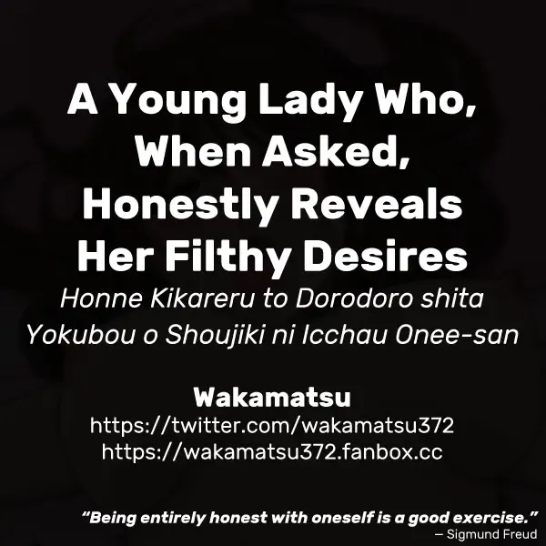 [Wakamatsu] Honne Kikareru to Dorodoro shita Yokubou o Shoujiki ni Icchau Onee-san | A Young Lady Who, When Asked, Honestly Reveals Her Filthy Desires Fhentai.net - Page 12