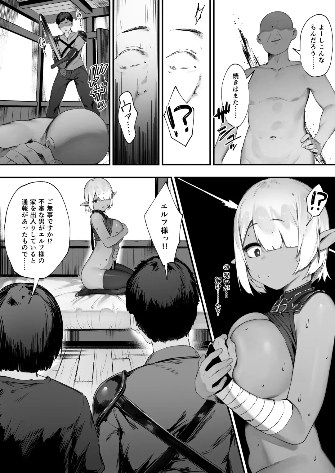 [Nigiri Usagi] Dark Elf-san to Noroi no Soubi Saishuuwa Fhentai.net - Page 10