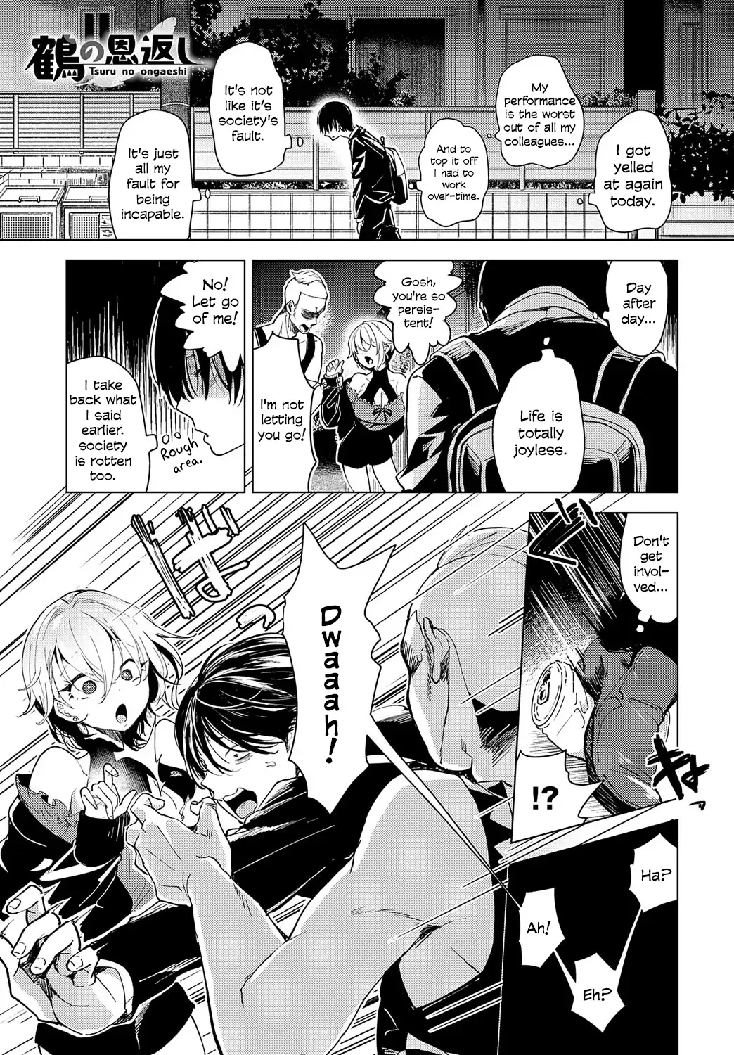 [Mokki] Tsuru no Ongaeshi | Crane's Return of a Favor Fhentai - Page 1