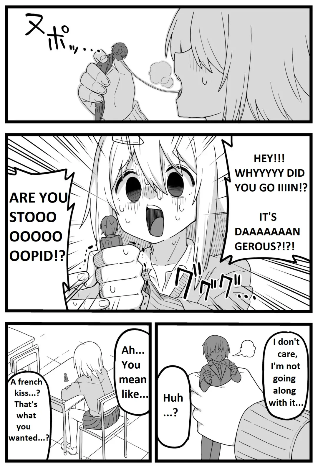 [Shiheki] Doushitemo Onnanoko ni Taberaretai Manga | Manga - He really wants to be eaten by a girl Fhentai - Page 9