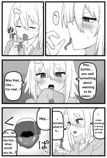 [Shiheki] Doushitemo Onnanoko ni Taberaretai Manga | Manga - He really wants to be eaten by a girl Fhentai - Page 13