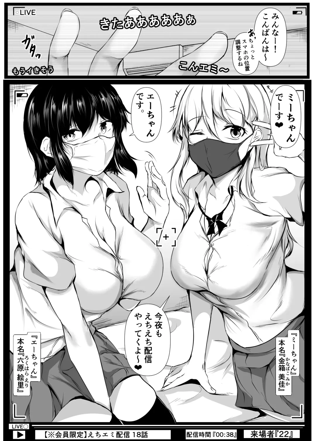 [Issi-13] Boku no Ie ga Osananajimi no Onee-chan-tachi no Haishin Heya ni Sareteru Ken Fhentai.net - Page 2