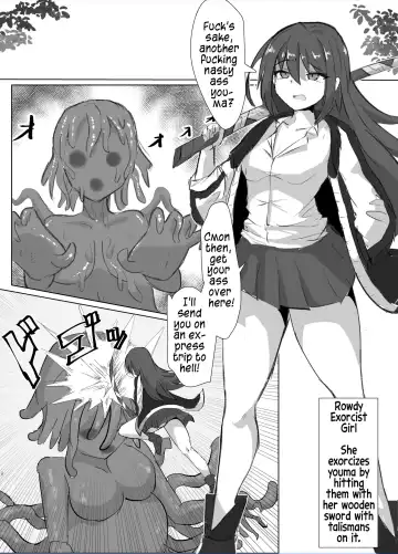 Read [Anomano] Yankee Taimashi-chan Naedoko Shikyuuka | A Rowdy Exorcist Girl's Transformation Into a Seedbed Womb - Fhentai