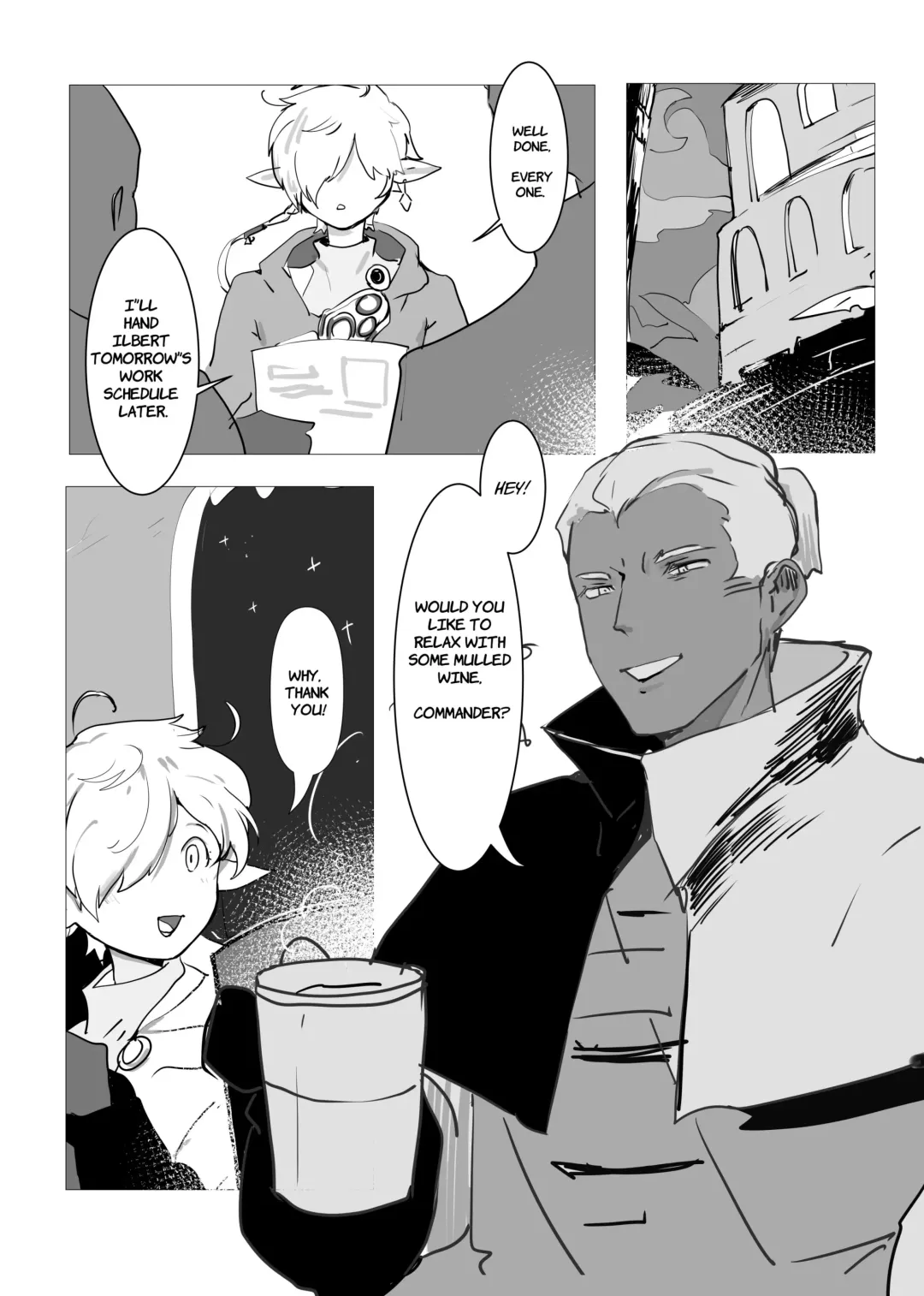 [Baiwa] DO YOU PREFER SOME WINE OR A SLEEPY ME? Fhentai - Page 26