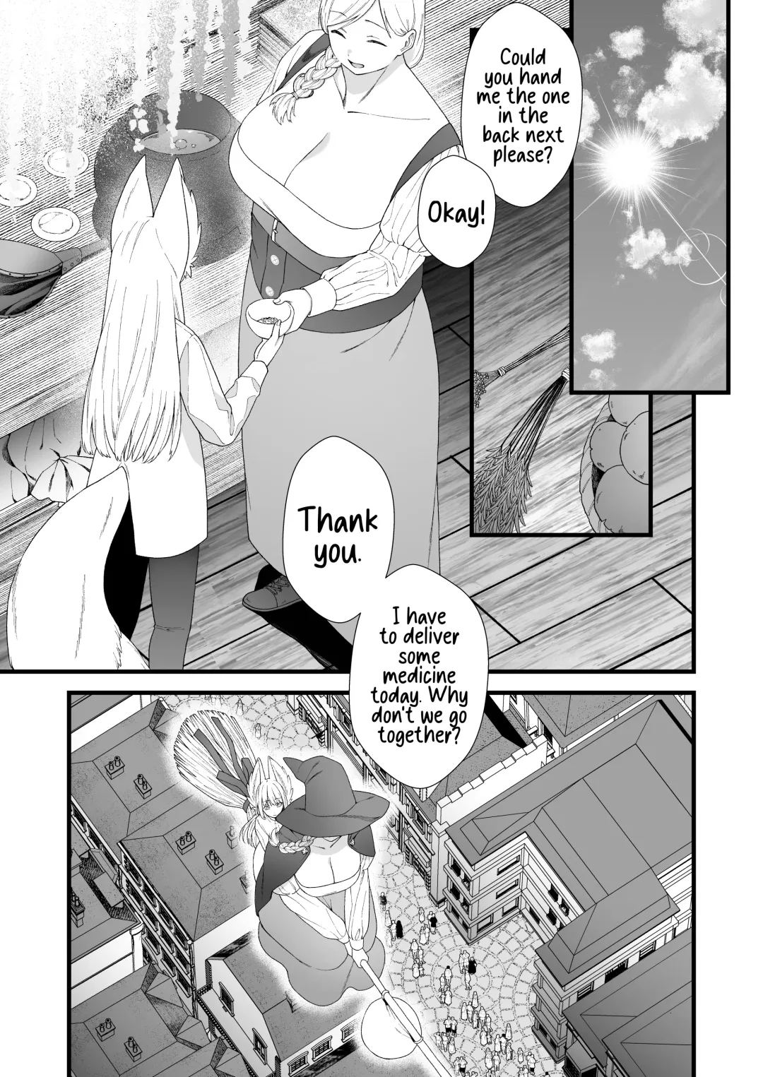 Seitsuu shita Futanari Loli ga Ookii Oneesan ni Ippai Shasei sasetemorau Hanashi Fhentai - Page 29