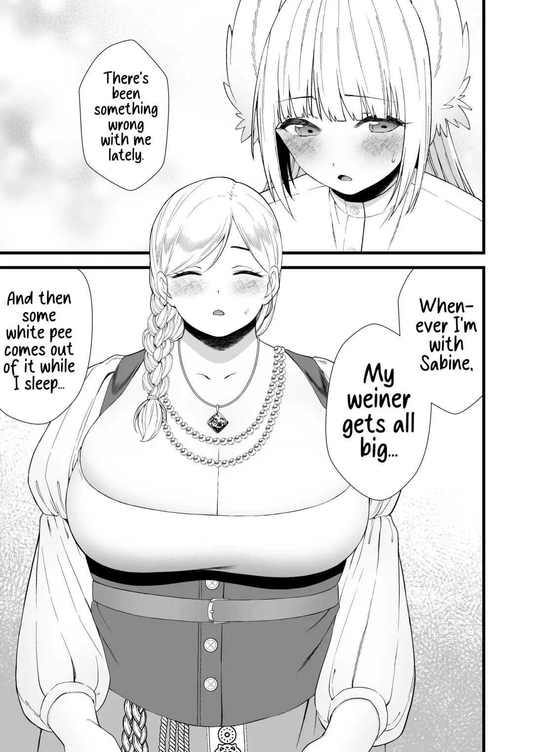 Seitsuu shita Futanari Loli ga Ookii Oneesan ni Ippai Shasei sasetemorau Hanashi Fhentai - Page 5