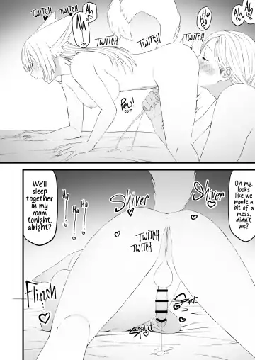 Seitsuu shita Futanari Loli ga Ookii Oneesan ni Ippai Shasei sasetemorau Hanashi Fhentai - Page 12