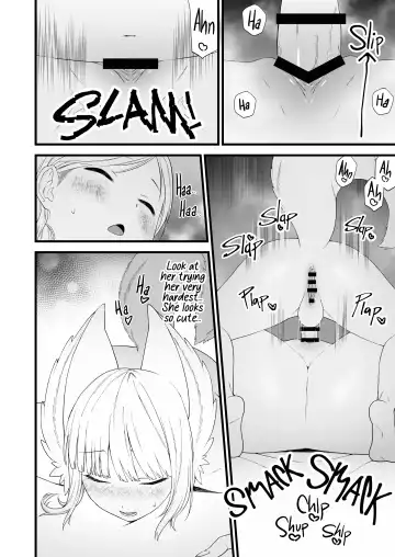 Seitsuu shita Futanari Loli ga Ookii Oneesan ni Ippai Shasei sasetemorau Hanashi Fhentai - Page 18