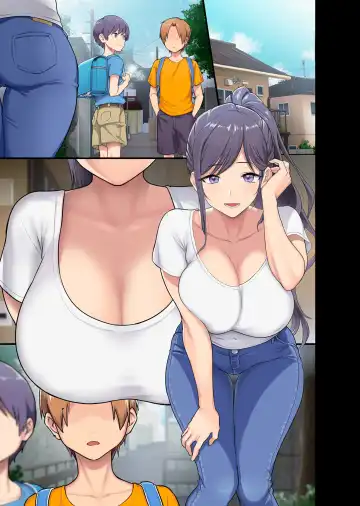 [Meme50 - Ohkami Ryosuke] Kyonyuu Miboujin to Musuko no Waruui Otomodachi Fhentai - Page 42