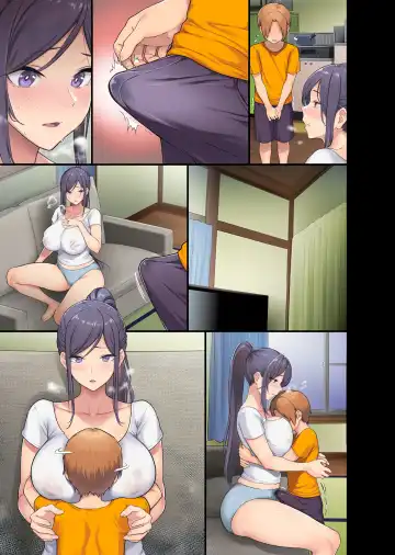 [Meme50 - Ohkami Ryosuke] Kyonyuu Miboujin to Musuko no Waruui Otomodachi Fhentai - Page 52