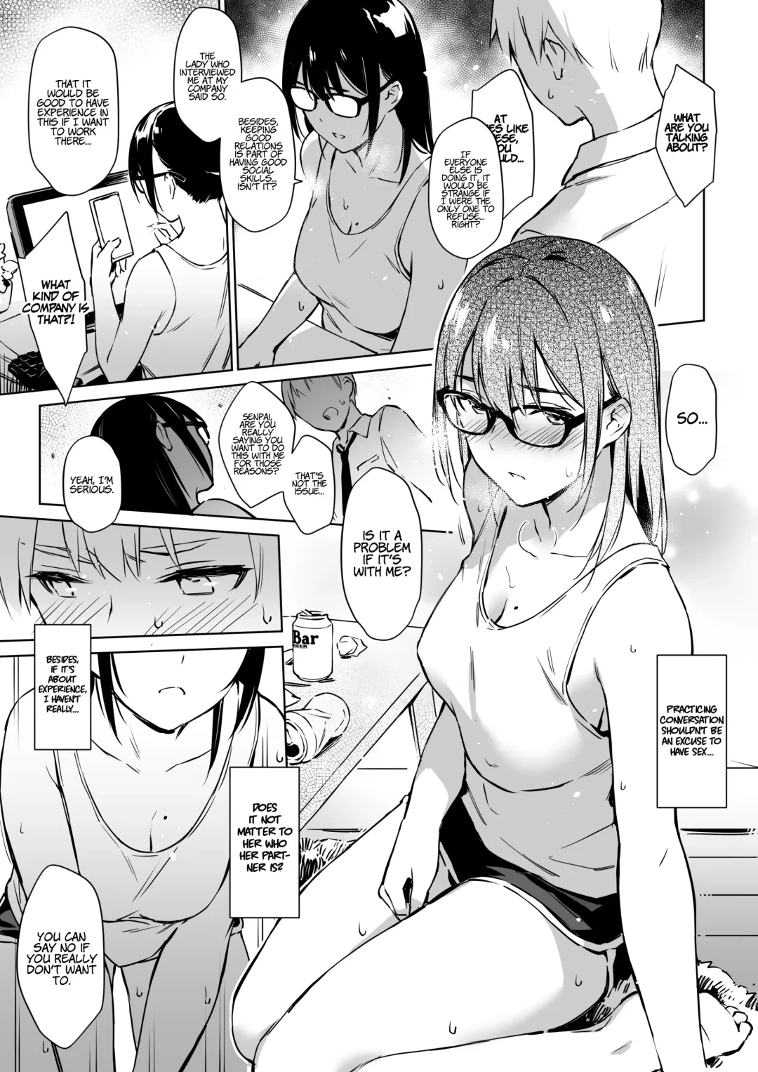 [Zen] Commushou Senpai to no SEX Simulation | Sex Simulation with My Senpai Who Can't Communicate Fhentai.net - Page 7