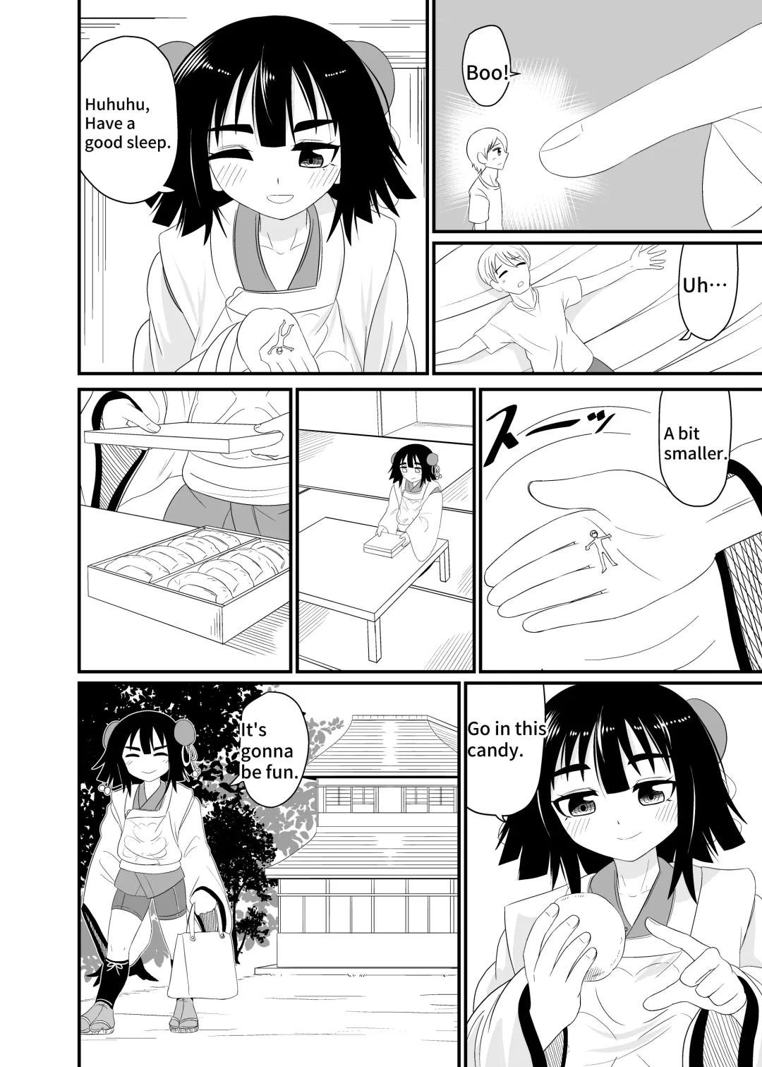 [Shivharu] Loli Babaa ni Kizukarezu ni Taberareru | Eat without being noticed by loli babaa Fhentai.net - Page 3