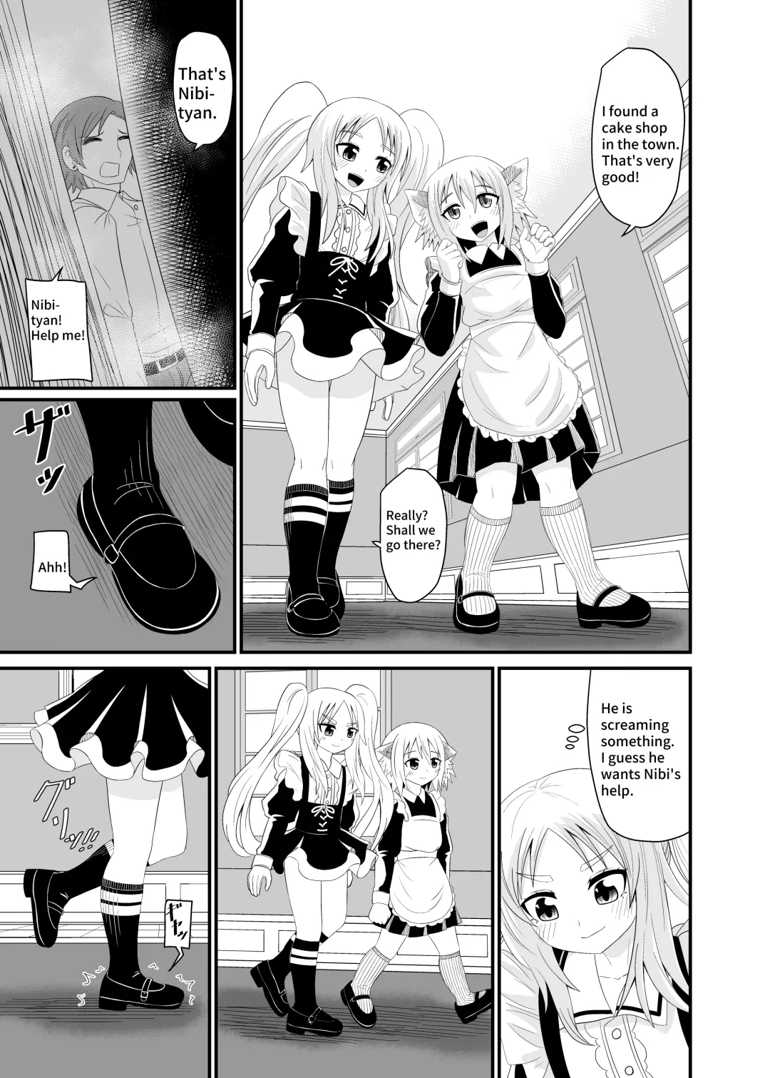 [Shivharu] Isekai Maid Ashi Feti Monogatari 4 | Parallel World Maid Foot Fetish Story 4 Fhentai - Page 10