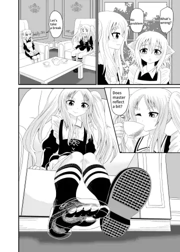 [Shivharu] Isekai Maid Ashi Feti Monogatari 4 | Parallel World Maid Foot Fetish Story 4 Fhentai - Page 11
