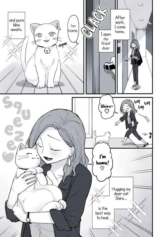 [Anponta] OL no Onee-san to Neko no Hanashi | Office Lady and Cat Fhentai.net - Page 1