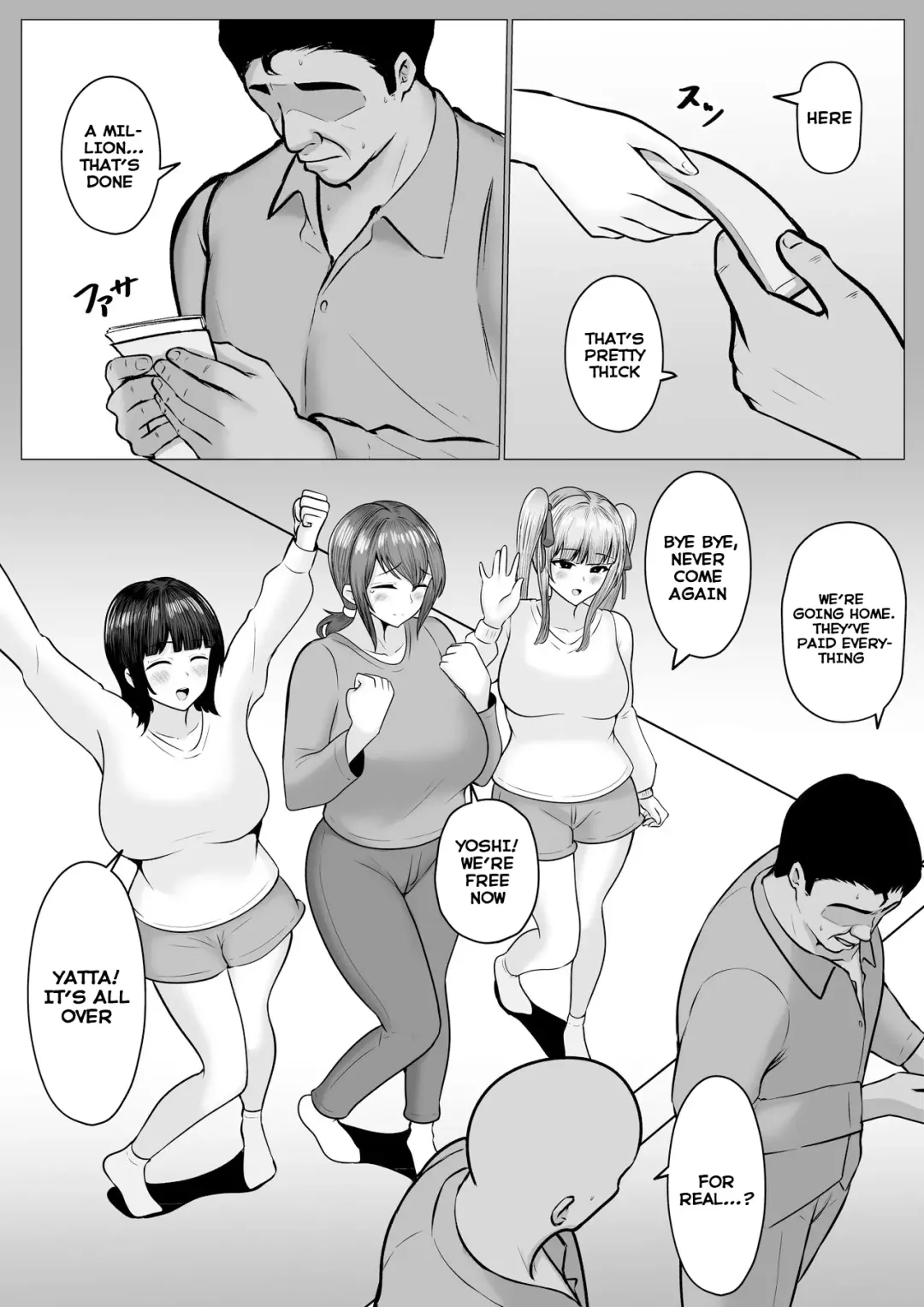 [Cielo] Watashi-tachi JK Shimai wa Mama to Issho ni Papakatsu Shitemasu Fhentai - Page 54