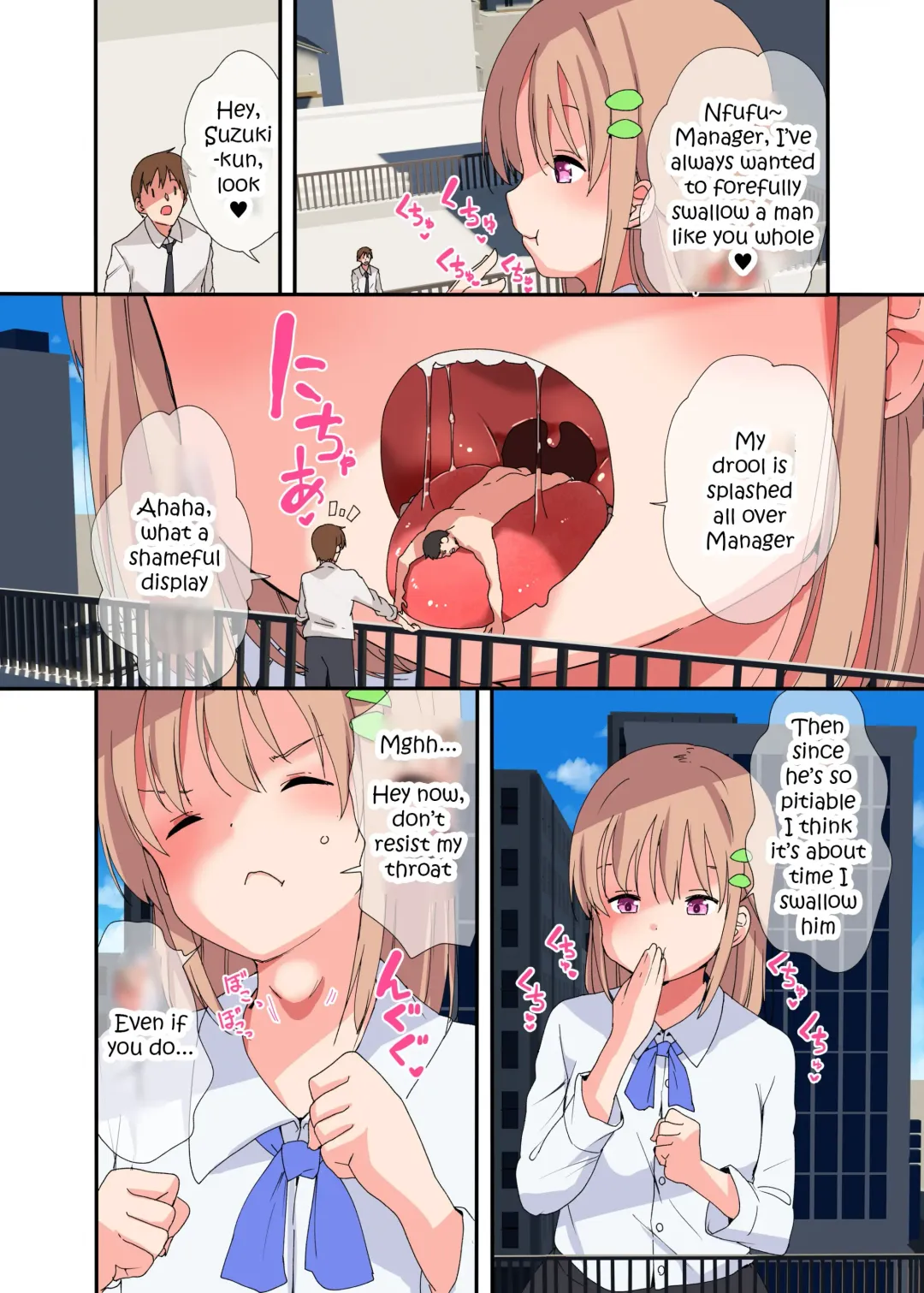 [Fuyuno Mikan] Iranaku natta Kachou o Marunomi Shouka suru Joshi Shain no Ohanashi | A Story Of A Female Employee Who Swallows The Section Chief She No Longer Needs Fhentai.net - Page 4