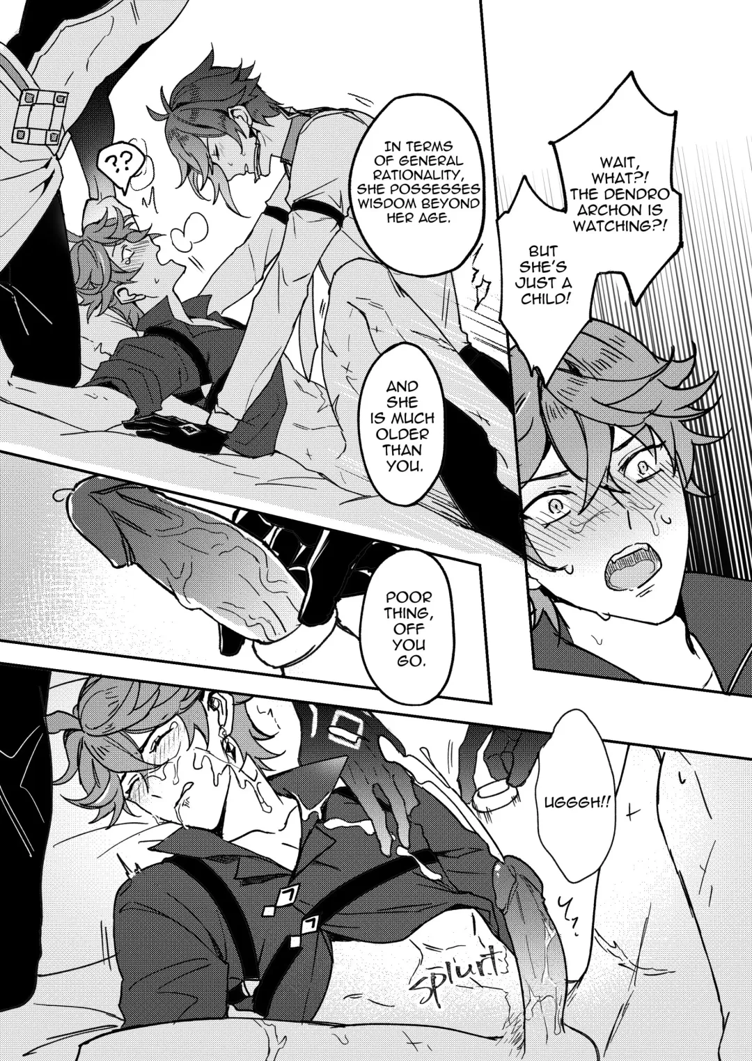 [Hizuki] Zhongli + Morax x Tartaglia Fhentai.net - Page 12