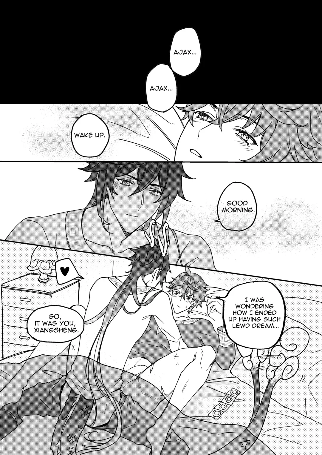 [Hizuki] Zhongli + Morax x Tartaglia Fhentai.net - Page 17