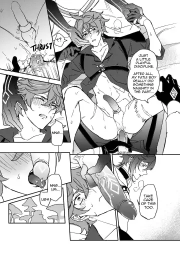 [Hizuki] Zhongli + Morax x Tartaglia Fhentai.net - Page 9