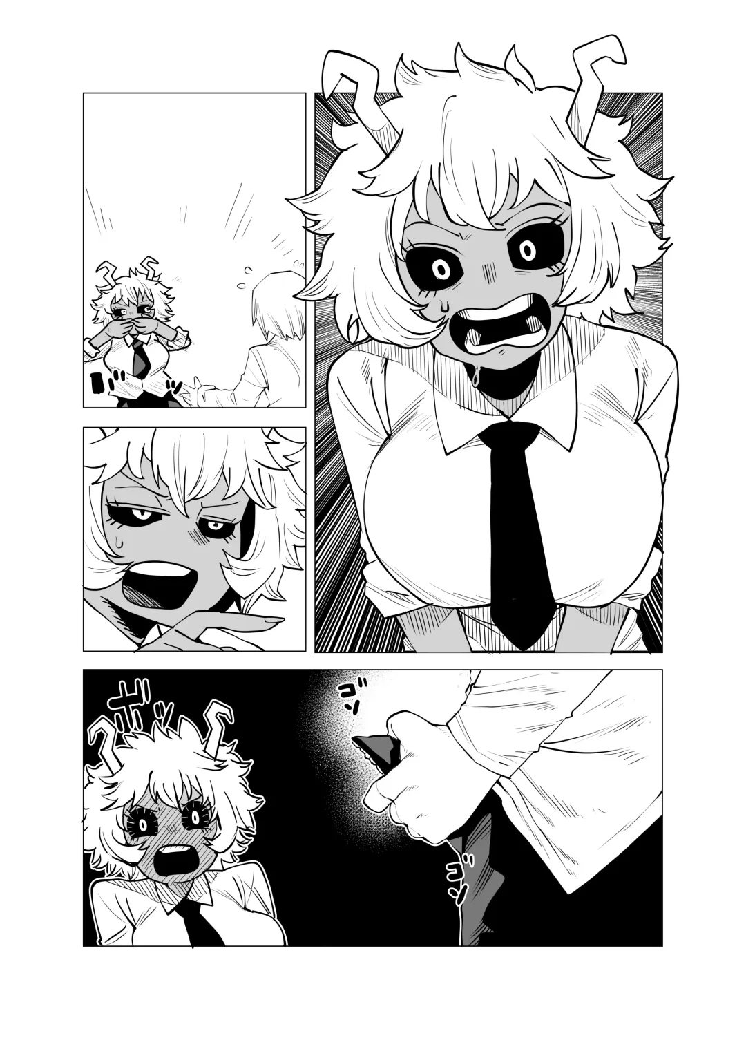 [Oekaki Kaki] Teisou Gyakuten Mono Ashido Mina no Baai Fhentai - Page 13
