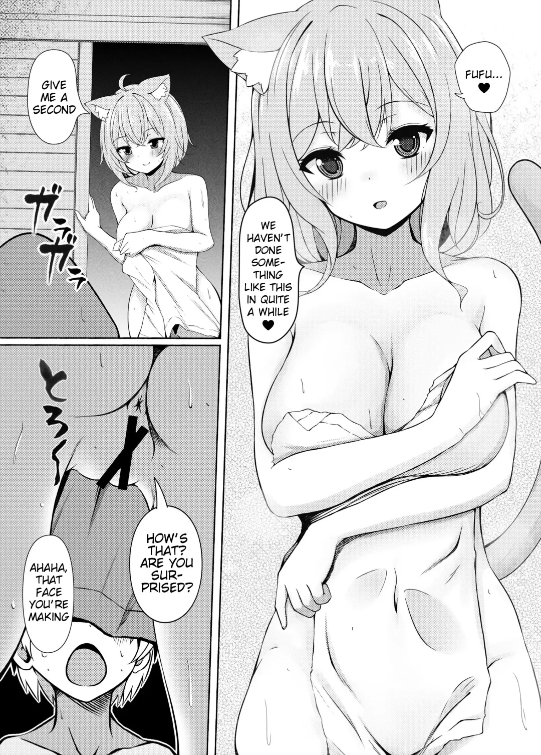 [Bakko] Koisuru Neko to Yukemuri to Boku | Me, the steamy bath, and a cat that fell in love Fhentai - Page 6
